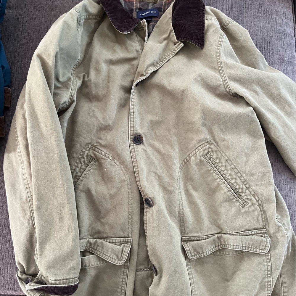 Lands end women’s barn jacket 14